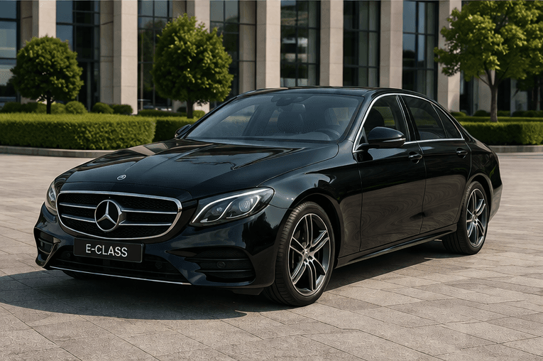 Luxury airport transfer vehicle